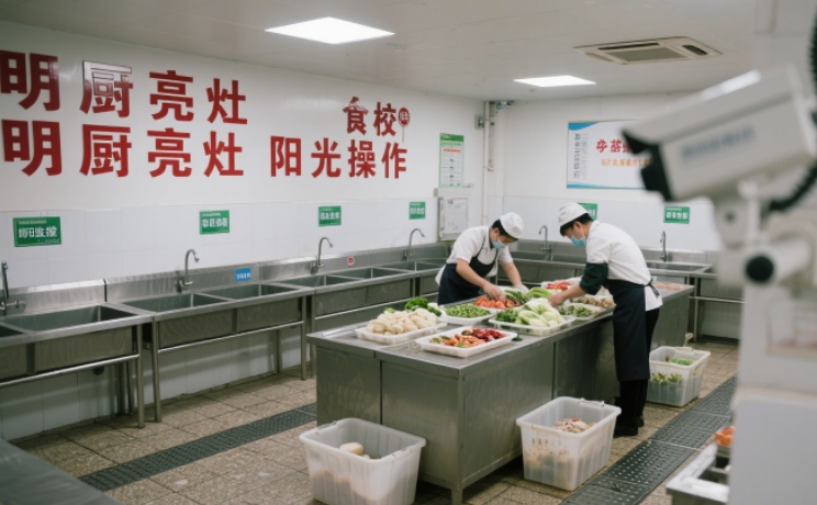 响应食安新要求：协讯校园食堂互联网+明厨亮灶系统解决方案
